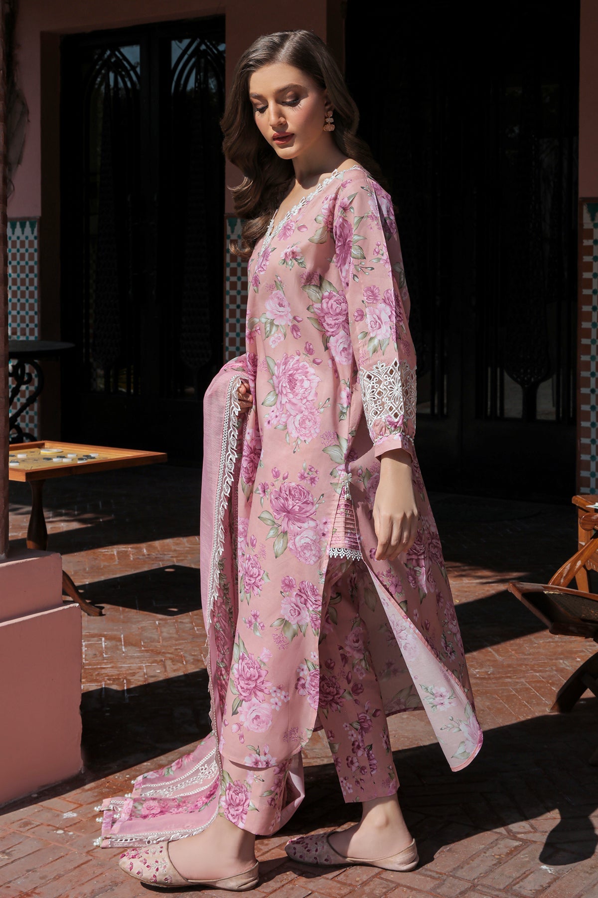 3-PIECE  EMBROIDERED LAWN