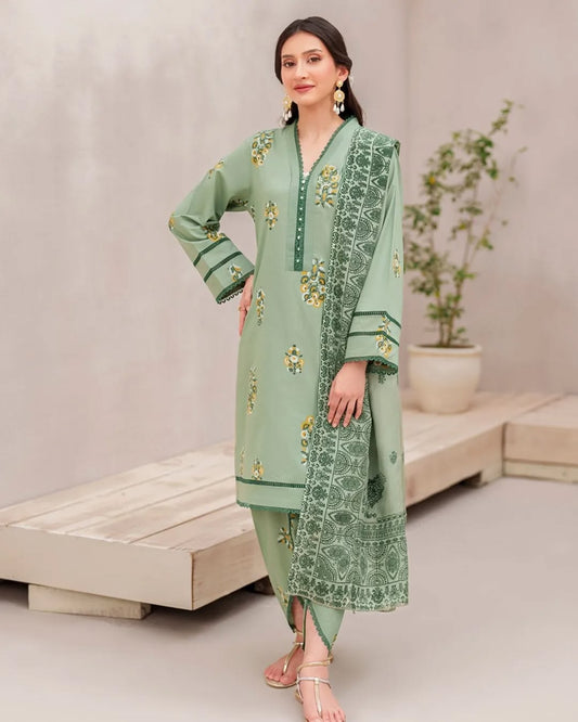 Khaadi Summer Lawn – 3 Piece - Printed Suit -Sale