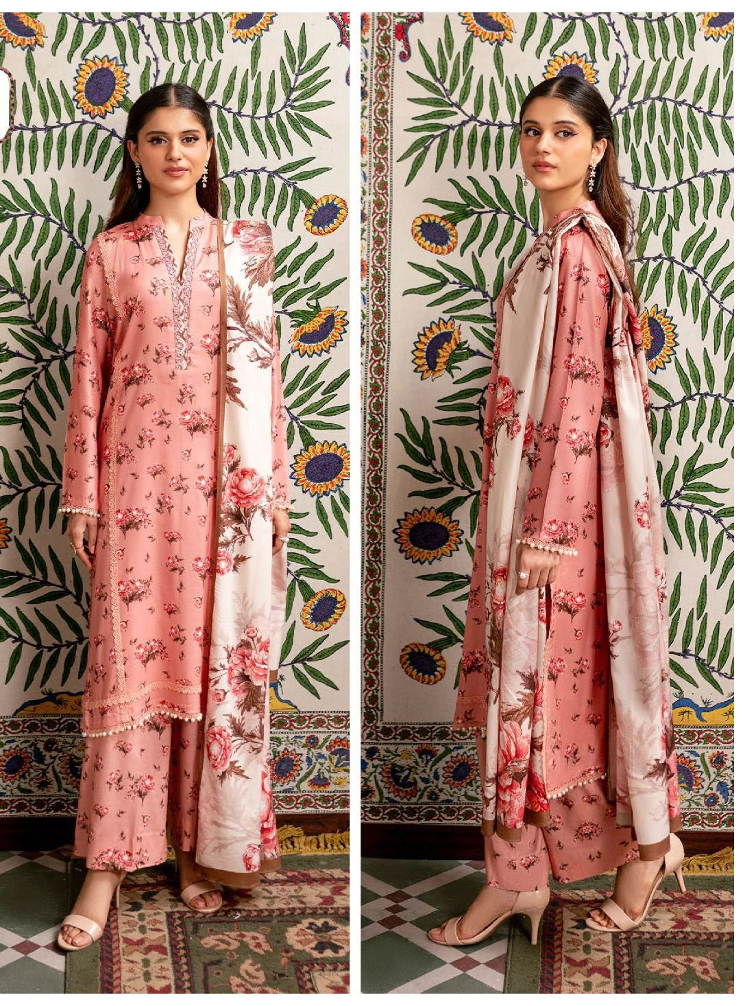 IZNK LAWN-3PC LAWN PRINT-SUMMER COLLECTION