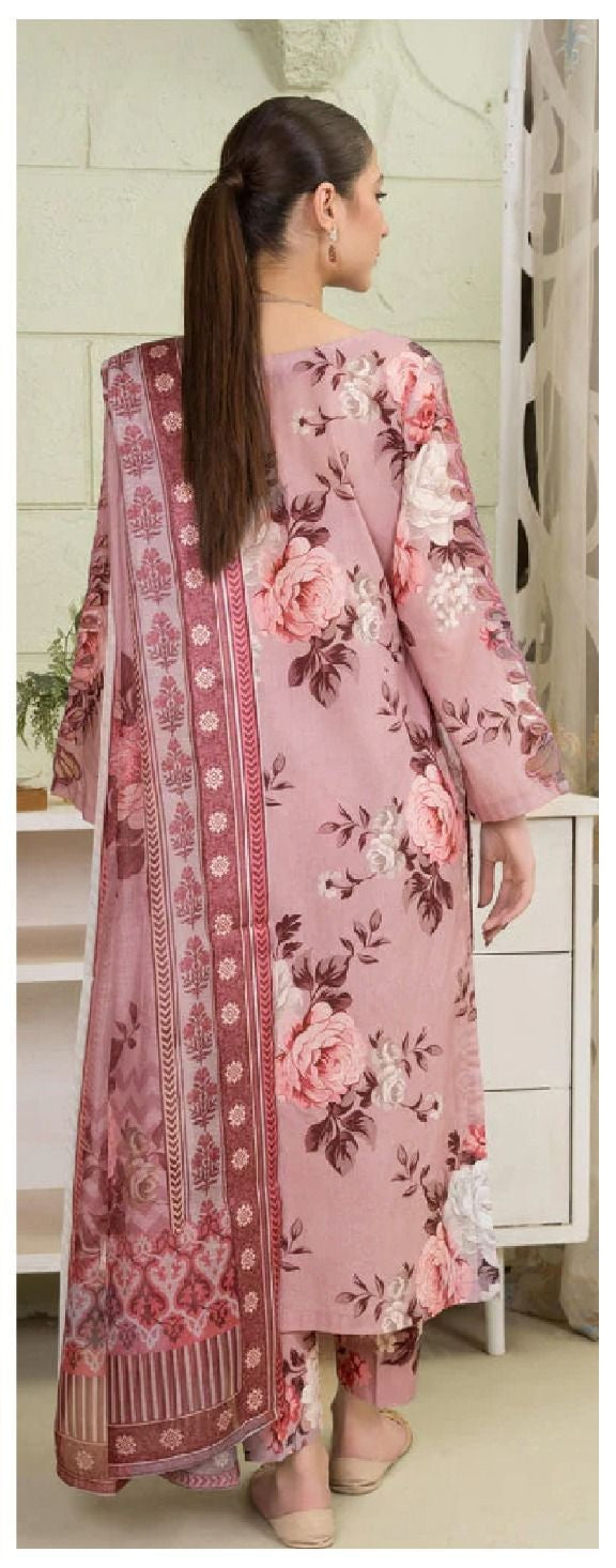 IZNK LAWN-3PC LAWN PRINT-SUMMER COLLECTION