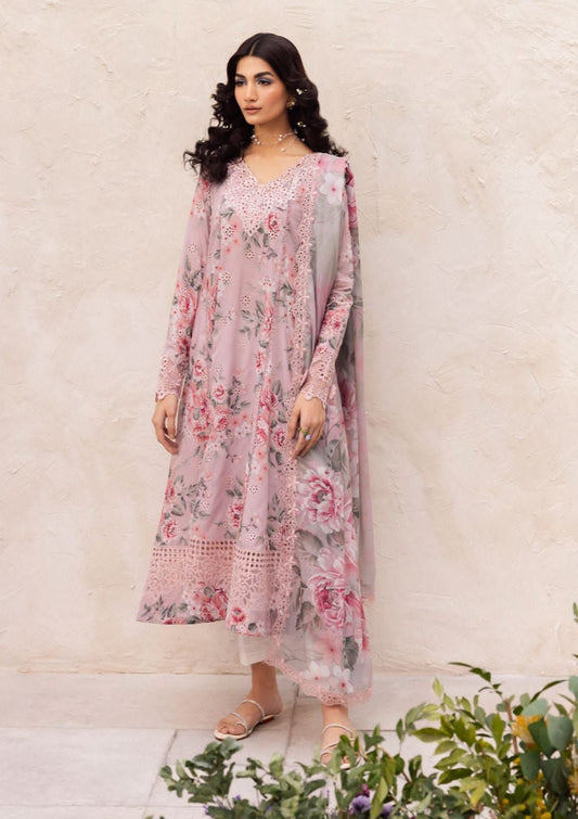 BROQUE Embroidered Lawn Suits Unstitched 3 Piece -Summer Collection Sale