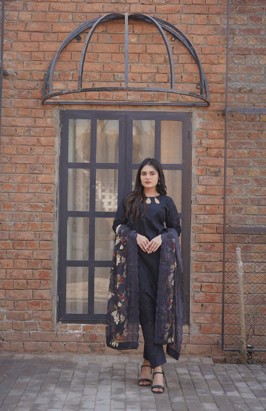 Emaan Eshal Embroidered Lawn Suits Unstitched 3 Piece Volume 5