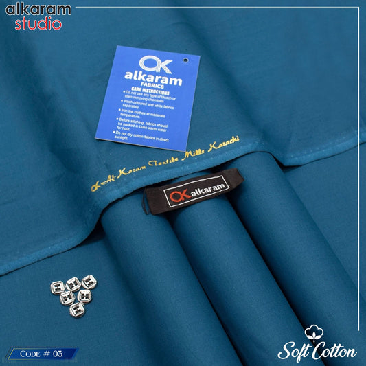 Alkaram Studio-Soft Cotton Summer Collection