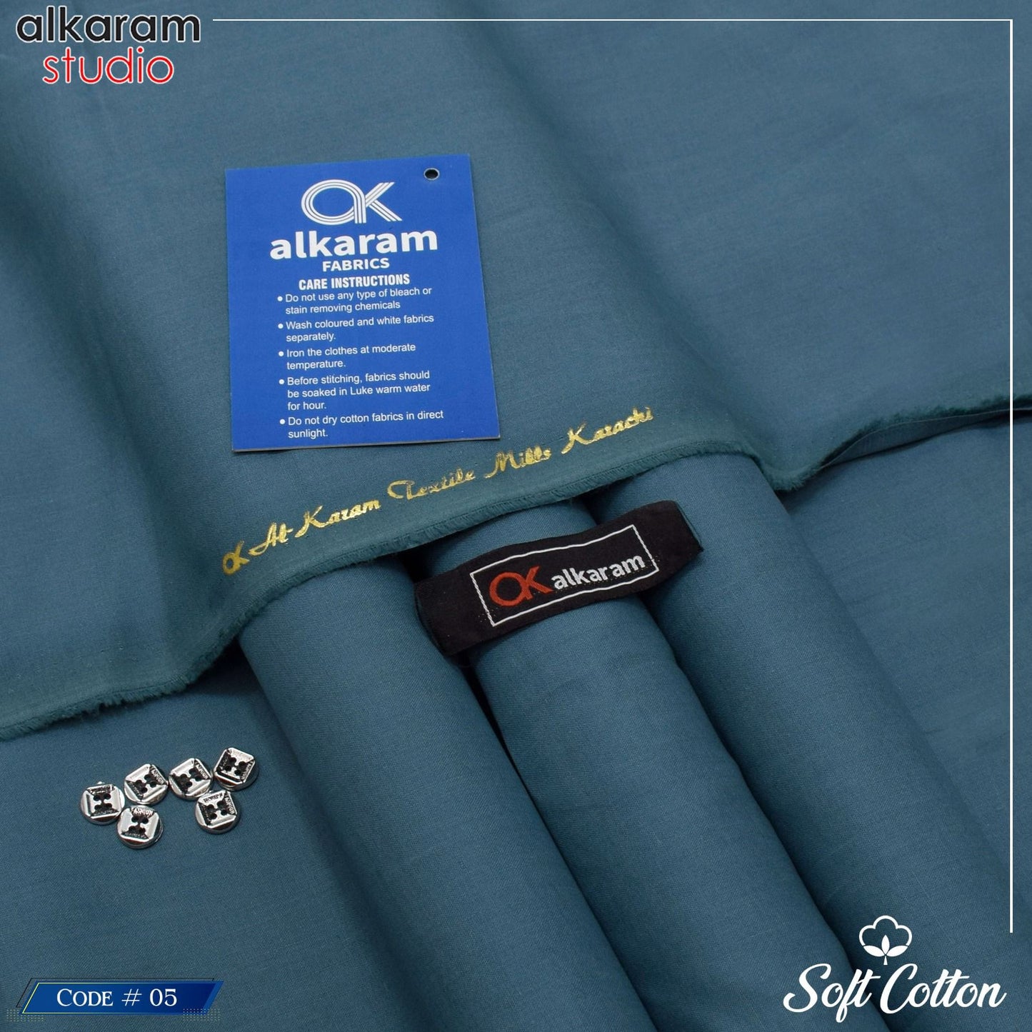 Alkaram Studio-Soft Cotton Summer Collection